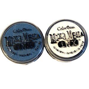 Colorbox Mixd Media Jasmine & Patina Ink Pads Set Of 2 Water-Based Craft Ink
